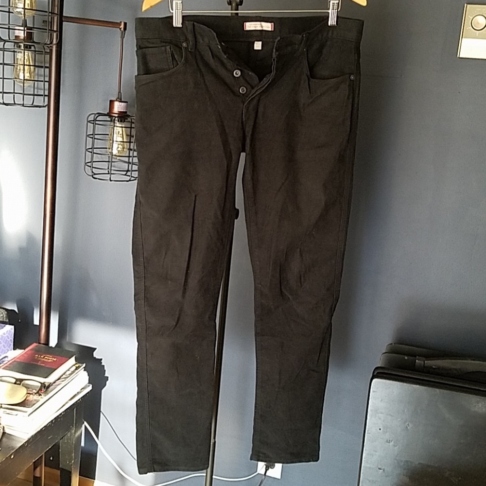 Banana Republic cotton button fly pants